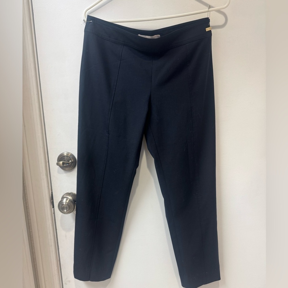 Tory Burch Navy Blue Women's Pants Ankle Size 4 perfect condition, zero flaws